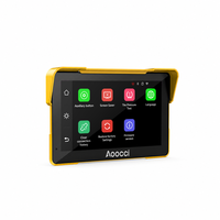 Écran de navigation GPS CarPlay pour moto Aoocci, écran tactile Android Auto sans fil, étanche, double caméra DVR