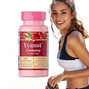 Vitamina C y Arándano Rojo de Alta Calidad de Marca Privada y VITAMINA E Alivian el malestar uretral y mejoran la salud de la vejiga SOFTGEL - Product Image 1