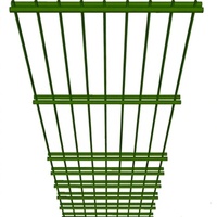 Clôture à double fil 868 pour centre de distribution logistique, haute résistance, sécurité ranch, en acier au carbone antirouille, livraison express