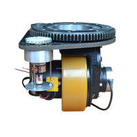 AGV vehículo guiado planetario rueda motriz horizontal Mecanum robot 2500W 48V dirección