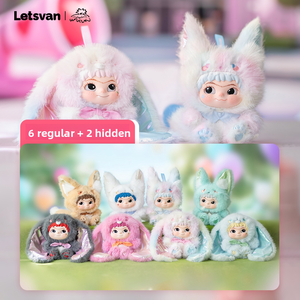 Qimengdao WAKUKU Fox Rabbit Mischief Diary Plush Blind Box Collectible Figure Doll 1/12 Scale Original Packaging - Product Image 6