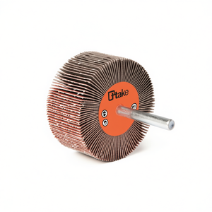 Ttake Abrasive Flap <b>Wheel</b> 30x3 Mm 60 Grit 6 Mm Shaft For Metal <b>Grinding</b> - Product Image 2