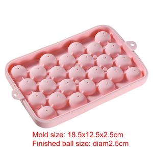 Molde de Resina para Jabón 3D en Forma de Uva CARATTE, Moldes de Silicona Redondos para Cubitos de Hielo DIY - Product Image 2