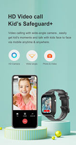 <span class=keywords><strong>Montre</strong></span> <span class=keywords><strong>connectée</strong></span> pour enfants, montres intelligentes avec GPS, appels vidéo 4G, dispositifs de suivi de la localisation, carte SIM pour enfants - Product Image 5