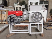 Semi-automatische 500kg/uur eetbare palmolieproductie, multifunctionele koud- en warmpersmachine