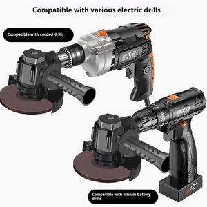 ערכת הסבה למקדחה ידנית למטחנה זוויתית, מתאם מקדחה חשמלית למטחנה, אביזר להמרת מקדחה חשמלית למטחנה - Product Image 5