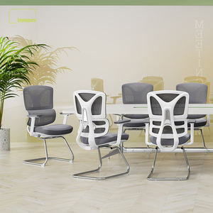 Chaise <span class=keywords><strong>de</strong></span> conférence <span class=keywords><strong>de</strong></span> <span class=keywords><strong>bureau</strong></span> KEPO, chaise <span class=keywords><strong>de</strong></span> conférence à pieds métalliques, chaise <span class=keywords><strong>de</strong></span> <span class=keywords><strong>bureau</strong></span> <span class=keywords><strong>ergonomique</strong></span> pour réunions, avec support lombaire, <span class=keywords><strong>150</strong></span> <span class=keywords><strong>kg</strong></span> - Product Image 1