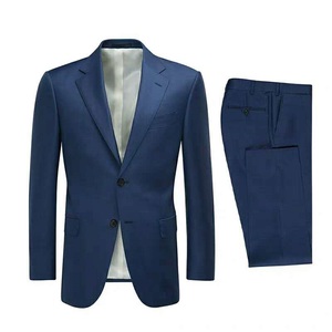 Trajes de Hombre Hechos a Medida MTM, <span class=keywords><strong>Traje</strong></span> de Hombre de Lana Ligera <span class=keywords><strong>Azul</strong></span>, <span class=keywords><strong>Traje</strong></span> de Hombre Hecho a Medida - Product Image 5