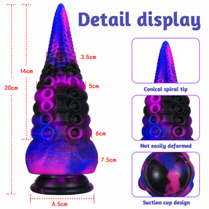 Vibromasseur tentaculaire pour femmes, gros gode anal réaliste en silicone, énorme monstre, masseur de prostate, jouets sexuels pour couple, point G - Product Image 6