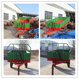 Remolque Agrícola LeYuan con Plataforma Hidráulica Basculante Trasera de 2.5m, Barra de Remolque para Transporte Agrícola - Product Image 3