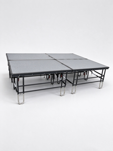 Plataforma de Escenario Portátil Ajustable de Acero, Plegable, Venta al Por Mayor de Fábrica - Product Image 1