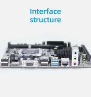 Motherboard Desktop Intel H81 dengan NVMe M.2, CPU Core I7/i5/i3/Pentium/Celeron, Dual DDR3 16GB, Soket LGA1150
