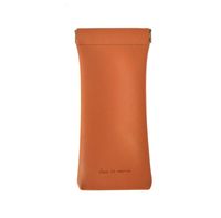 DOC Luxe Bijoux Pochette en Cuir PU pour Boucles d'Oreilles Emballage Sacs Cadeaux Bijoux