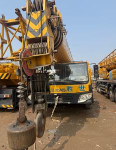 Grue mobile sur camion d'occasion QY70K-I 70 tonnes, QY50K-II tout-terrain, moteur Weichai, composants essentiels, meilleur prix à vendre - Product Image 2