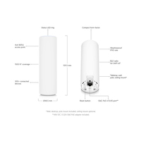 Servicio de Solución UniFi U6 Mesh para Punto de Acceso Wifi Exterior U6 Mesh UniFi Ubiquiti