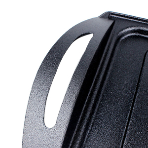 BBQ Cast Iron Dual Purpose Griddle <strong>Pan</strong> Rectangular Flat Fry Roasting Bbq <strong>Grill</strong> <strong>Pan</strong> - Product Image 3