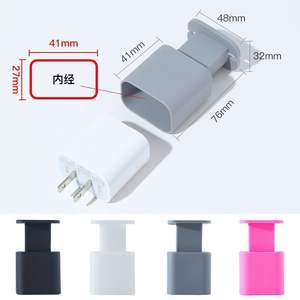 Estuche cargador para <span class=keywords><strong>Apple</strong></span> 20W/18W Cargador de carga rápida Estuche protector de viaje de silicona con enrollador de cable de datos y organizador - Product Image 2