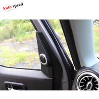 Accessoires de garniture de haut-parleur de tweeter de pilier A de porte avant pour Suzuki Jimny JB74 2019 +
