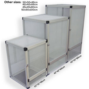 Aluminium käfig für Regenwald Reptilien Solid Metal Design für die Aufzucht von Wildtieren - Product Image 1