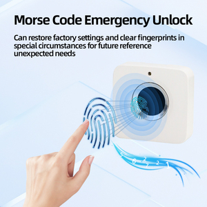 Thông minh nhỏ gọn tự động mở khóa tủ an toàn ngăn kéo vân tay sinh trắc học kỹ thuật số khóa cửa gỗ thẻ nhớ lưu trữ dữ liệu SDK - Product Image 6