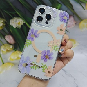 Coque de téléphone transparente motif cerise, léopard et floral, protection transparente pour iPhone 6 7 X 11 12 13 14 <span class=keywords><strong>15</strong></span> 16 17 Pro Max Samsung - Product Image 3