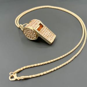 Cadeaux créatifs personnalisés, sifflet de sécurité en diamant et strass, <span class=keywords><strong>porte</strong></span>-clés en métal, <span class=keywords><strong>porte</strong></span>-clés brillant et élégant - Product Image 3