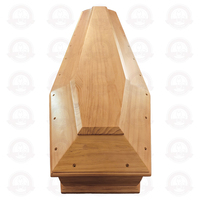 Ataúd de Madera de Paulownia Europea, Directo de Fábrica, Certificado FSC, Exportación, Ataúd Funerario Personalizado