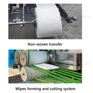High Speed Automatic Wet <strong>Wipes</strong> Machine Single Pack Nonwoven Wet Tissue Cutting Packaging Line - Product Image 6
