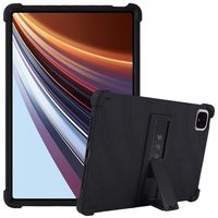 Casing penutup Tablet Kickstand silikon lembut tahan guncangan dipertebal 4 sudut untuk Honor Magicpad 2 12.3 inci 2024