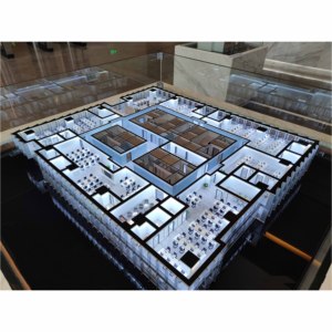 Modelo Arquitectónico Tridimensional para la <span class=keywords><strong>Plaza</strong></span> Comercial, Utilizado para Fines de Exhibición - Product Image 3