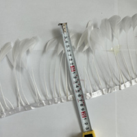 Fournisseur Fabricant Vente en Gros Plumes de Canard Teintées à Rayures avec Franges pour Décoration, Vêtements et Accessoires de Fête et de Carnaval