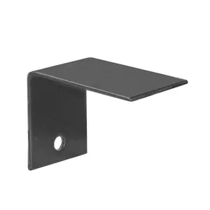 High Quality Black Metal Baseboard Heater Cover Wall Bracket