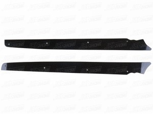 VRSワイドスタイルカーボンファイバーリアディフューザーカナードバーティカルフィン (<span class=keywords><strong>4</strong></span> PCS) 2008-2016 NISSAN GTR R35 - Product Image 3