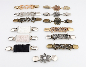 Oferta Especial: Clips para Chales de Aleación con Pedrería, Broches de Fijación, Accesorios de Confección de Prendas de Aleación para Suéteres - Product Image 2