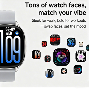 Reloj Inteligente HD17 Air con Pantalla AMOLED Redonda, Correa de Silicona, Resistente al Agua IP67, GPS, Carga Inalámbrica, Asistente de Voz con IA - Product Image 6