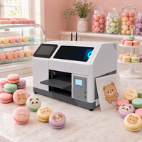 Imprimante alimentaire A4 pour biscuits, glaçage, papier, bonbons, impression directe d'images, encre comestible, imprimante jet d'encre avec découpe intégrée