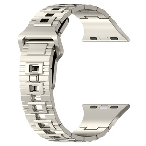 Correa de Silicona Estilo Metálico para <span class=keywords><strong>IWatch</strong></span> Ultra 2 49mm, Correa Deportiva Resistente para Apple Watch 9 8 7 45mm 44mm 41mm 40mm - Product Image 6