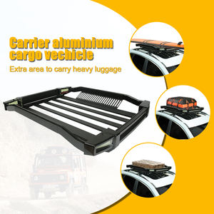 Porte-bagages de toit universel 4x4 en aluminium noir haute capacité pour pick-up - Product Image 3