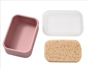 Boîte à Savon Portable Multifonctionnelle en Silicone, Égouttoir Intégré, Idéale pour les Voyages en Extérieur, Étui de Rangement, Cadeau Promotionnel et d'Affaires Transfrontalier - Product Image 2