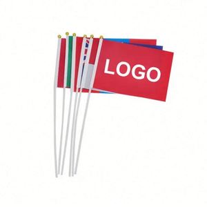 Banderas Publicitarias de Mano con Banderas de Países para Eventos Deportivos, Elecciones y Promociones Corporativas - Product Image 1