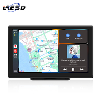 Récepteur radio de voiture portable Q9 9 pouces sans fil CarPlay Android Auto
