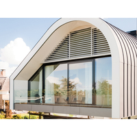 Panneau de persiennes en aluminium Clôture de fenêtre Volets de plantation Système de ventilation à ouverture fixe Brise-soleil Jalousie Aveugle en alliage d'aluminium