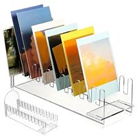 Présentoirs de vêtements personnalisés en acrylique transparent et écologique, avec montage facile, présentoir de vente au détail de bureau