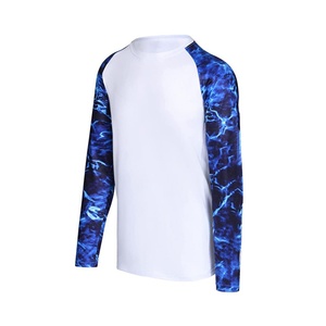 Camiseta de Manga Larga para Hombre con Protección Solar UPF 50+, Transpirable, de Poliéster y Elastano, con Malla, Protección UV, para Pesca - Product Image 4
