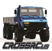 CROSSRC EMO XL3 1/8 6WD RC Crawler Wild Elephant 6x6 Recovery Truck Portal Axle Diff Lock High Torque Metal 2.4GHz RTR