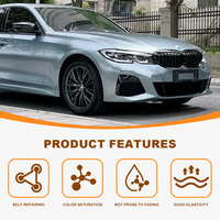 Película Protectora de TPU Autorreparable de Primera Calidad Somato Blue, con Cambio de Color, para Recubrimiento de Carrocería Automotriz