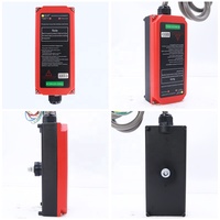 Radio Industrial de alta calidad, interruptor de botón pulsador de 24 voltios, 6 canales, Control remoto inalámbrico de grúa
