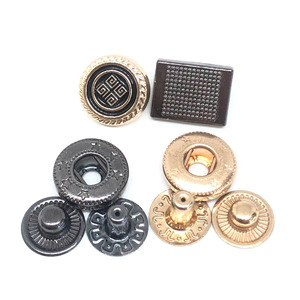 <span class=keywords><strong>Boutons</strong></span>-pression argentés en gros pour vêtements, vestes et pantalons - Product Image 3