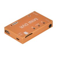Modul DVR FPV Mini NTSC/PAL yang Dapat Diubah, Baterai Internal, Perekam Video Audio FPV untuk Model RC Balap