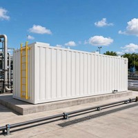 Équipement de traitement des eaux usées anti-colmatage Dubaï, machine de recyclage des eaux usées MBR, traitement des eaux textiles